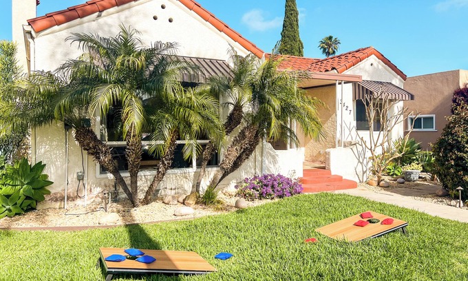 North Park House | Casa Küste - Your Boho Retreat in the Heart of San Diego! A/C, Games, WIFI