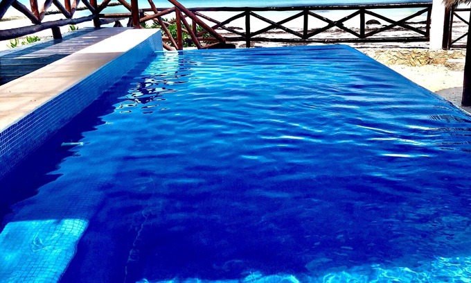Isla Holbox House | Beachfront Bliss at Casa Libelula with Private Pool