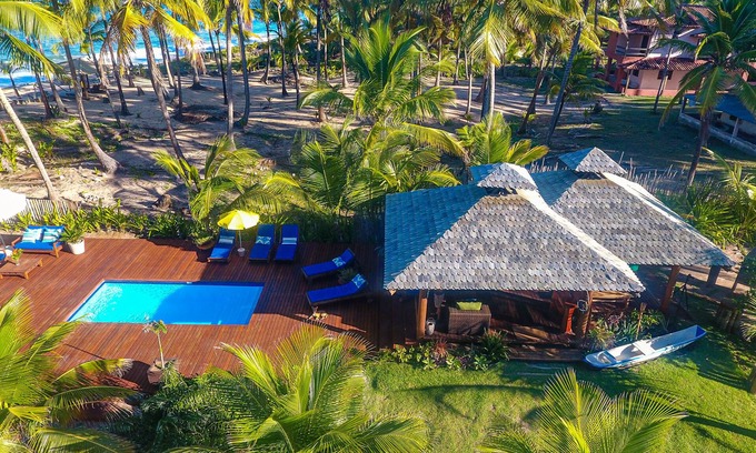 Barra Grande House | Casa Linda: Oceanfront Retreat at Taipus de Fora Beach