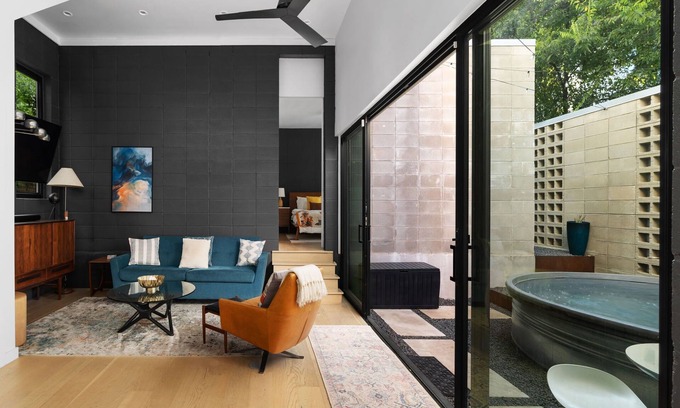 MLK House | Casa Luna-Modern Retreat w/Private Cowboy Pool!