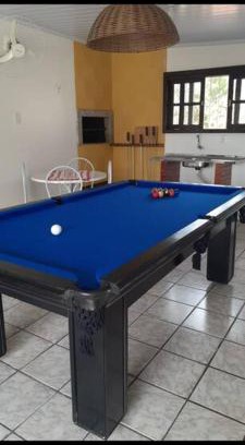 Balneario Arroio do Silva House | Casa Marron: Ocean View with Pool and Billiards Table
