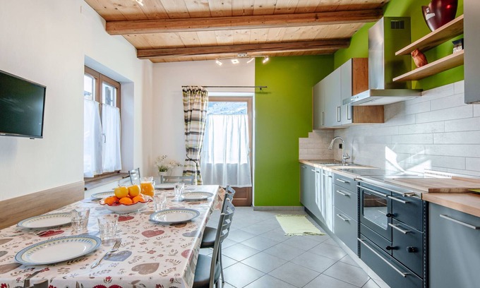 Canazei Apartment | Discover Casa Marta: Pet-Friendly Retreat with Lake View