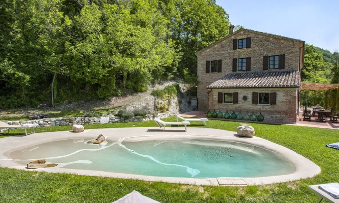 Montefelcino Villa | Discover Casa Melograno: Ocean View & Private Pool Retreat