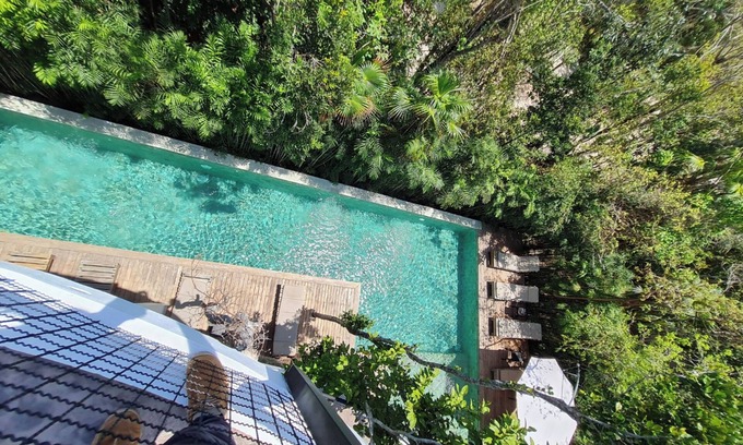 Ekbalan House | Modern Casa Mexicana with Private Pool & Ocean Views