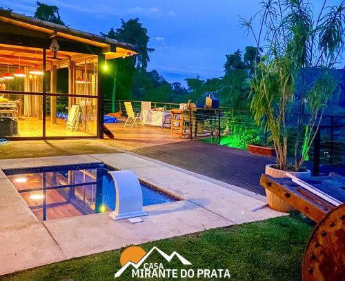 Araras House | Exquisite Casa Mirante do Prata with Ocean View & Spa