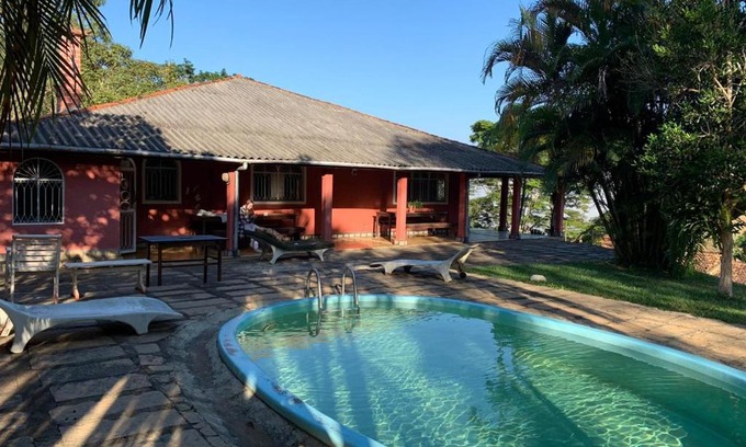 Sao Jose do Ribeirao House | Idyllic Casa na Serra with Waterfall and Family Amenities