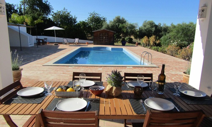 Fonte do Bispo House | Tranquil CASA NATUREZA with Private Pool & Ocean Views