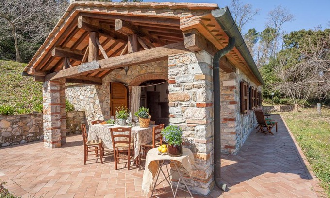 Sassetta Villa | Pet-Friendly Casa nel Bosco with Oceanfront Pool Access