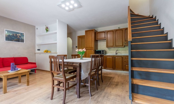 Alleghe Apartment | Discover Casa NeveXenne: Family-Friendly with Kitchen Amenities