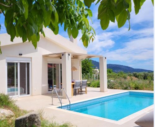 Skala Potamias Villa | Modern Villa Casa O' with Private Pool and Ocean View