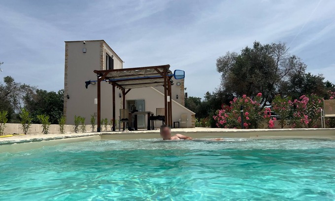 Manduria House | Casa Onda Blu: Exclusive Mediterranean Retreat with Pool