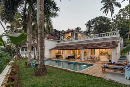 Marra Villa | Tranquil Casa Palms Villa with Private Pool in Candolim