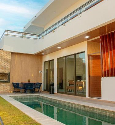 Santo Amaro do Maranhao House | Serene Casa Paraíso Lençóis with Oceanfront Pool & Spa