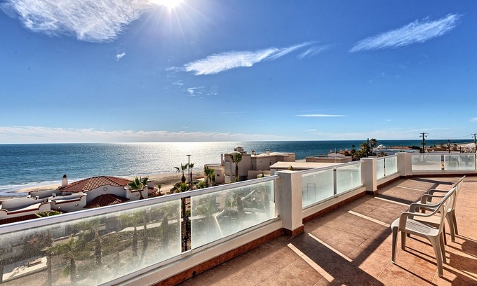 Las Conchas House | Beachfront Bliss at Casa Pelicano with Pet-Friendly Amenities