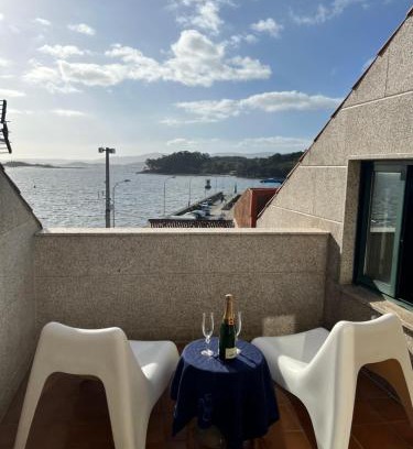 Carril House | Beachfront Casa Playa Carril: Pet-Friendly with Ocean Views