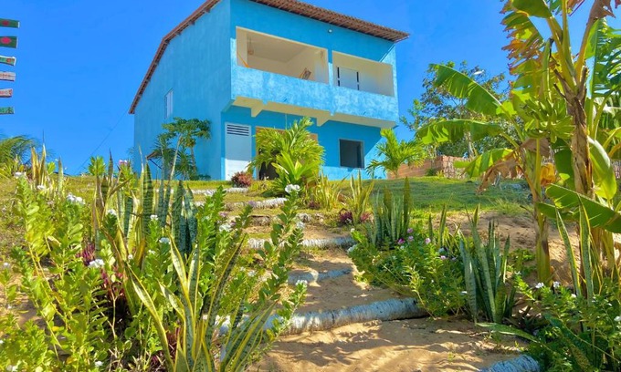 Guriu Village House | Beautiful Casa Praia a Beira Mar - Pet Friendly Oasis