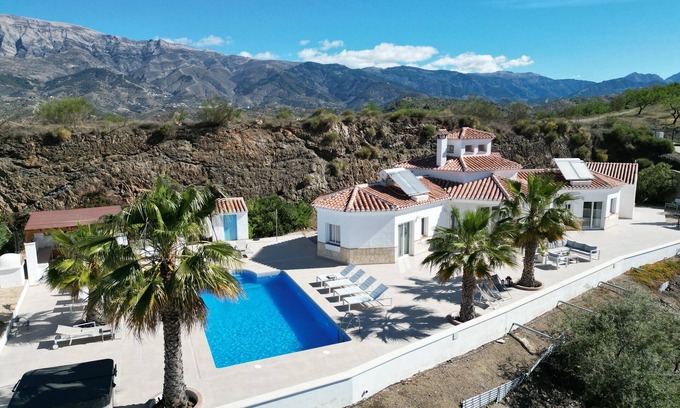 Arenas Villa | Relaxing Casa Pura Vista: Private Pool & Jacuzzi Retreat