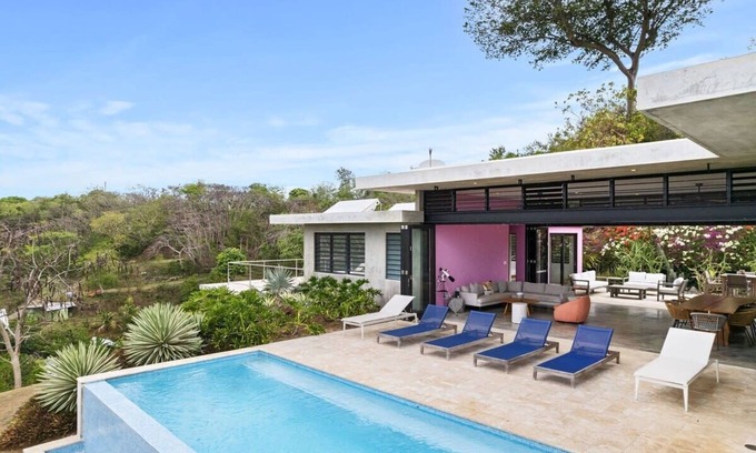 Ensenada House | Casa Rosa: Oceanfront Retreat with Private Pool in Rincón