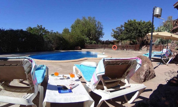 Santa Lucia House | Charming Casa Rural El Olivar with Pool & Spa Retreat