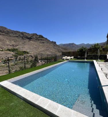 Mogan Apartment | Accessible Casa Rural with Pool and Ocean View in Mogán