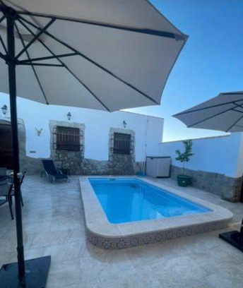 Fregenal de la Sierra House | Inviting Casa Rural la Ermita with Pool and Ocean Views