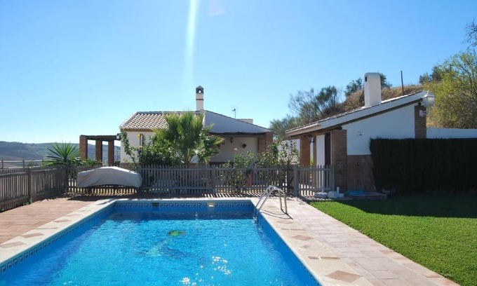 Antequera House | Beachfront Casa Rural La Herradura with Pool & Hot Tub
