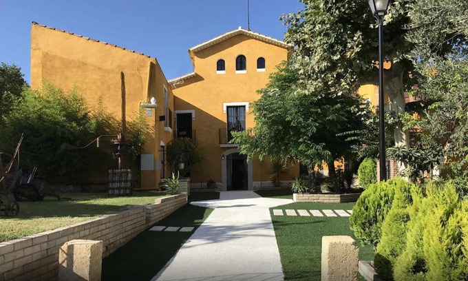 Can Trabal House | Spacious Casa Rural for 24 with Private Pool Near Sitges