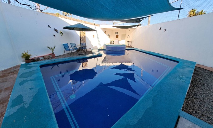 San Blas House | Relax at Casa San Blas with Pool and Spa Amenities