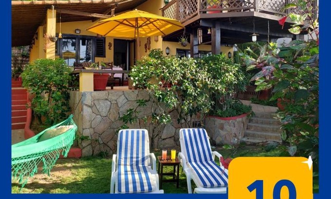 Pipa Villa | Casa Serena: Oceanfront Bliss with a Perfect Guest Score