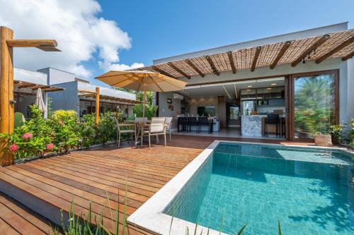 Ponta do Muta House | Oceanfront Bliss at Casa Sol e Mar Vila Kadosh - 10/10 Rating