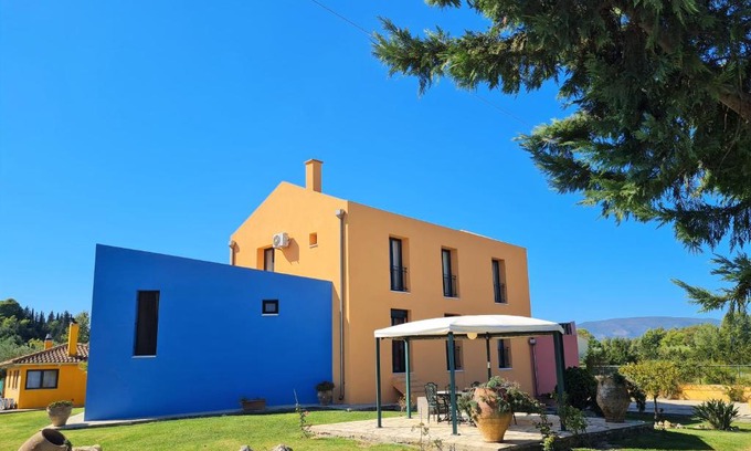 Zakynthos House | Explore Casa Spannika with Pool and Gym Amenities