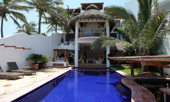 Punta Negra Villa | CASA SUSPIRO: Beachfront Villa with Private Pool & Staff