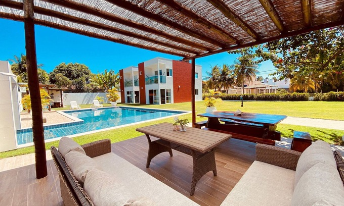 Tatuamunha House | Relax at Casa Tatuamunha Beach with Ocean Views & Pool