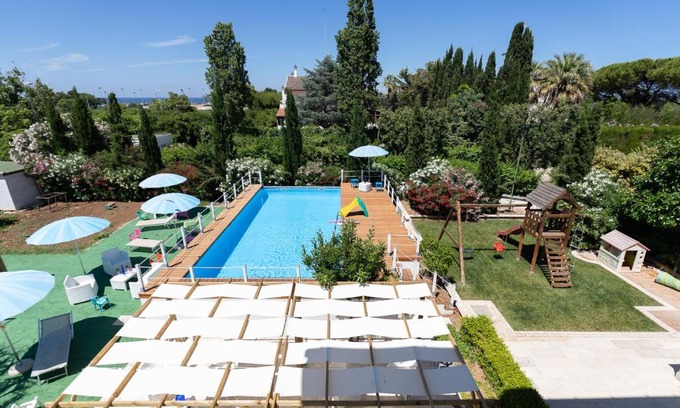 Municipio 1 Apartment | Relaxing Casa Torre di Specchio 2 with Pool & Ocean Views
