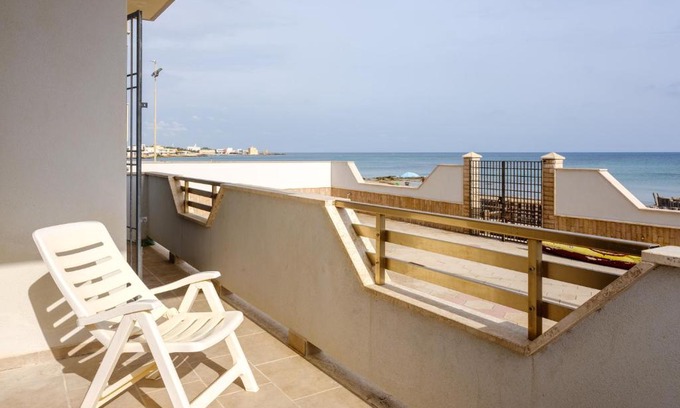Casalabate Apartment | Experience Casa Vacanza Maria with Oceanfront Serenity