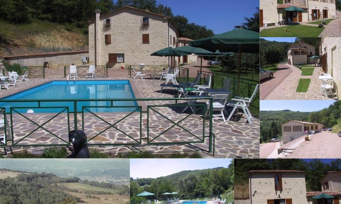 Citta di Castello Apartment | Inviting Casa Vacanze-Appartamenti La Boccia with Pool