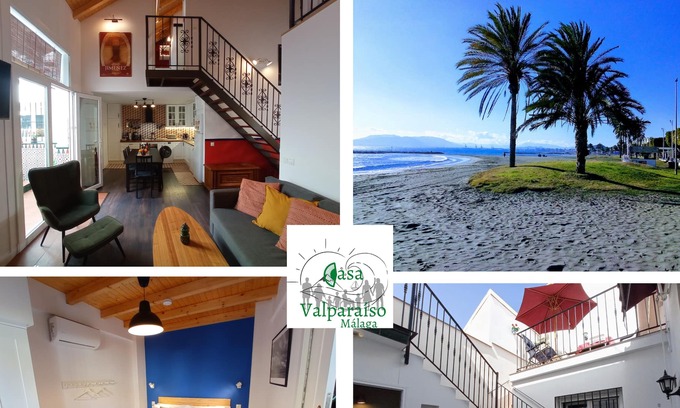 El Palo House | Family-Friendly Casa Valparaíso Málaga: Steps from the Beach