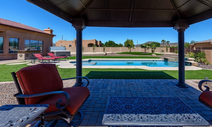 Desert Hills House | Relaxing Casa Vista 4 Bedroom Home with Pool & Spa