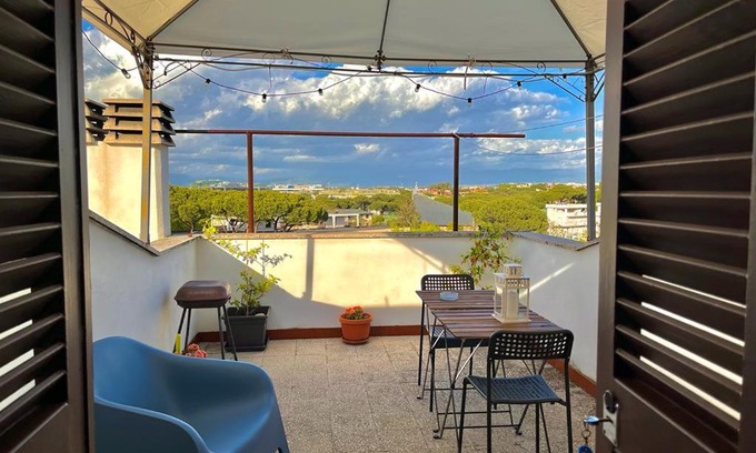Zona XVI Torrenova Apartment | Stunning Casa40 Attico with Terrace - Rated 9/10 by Guests