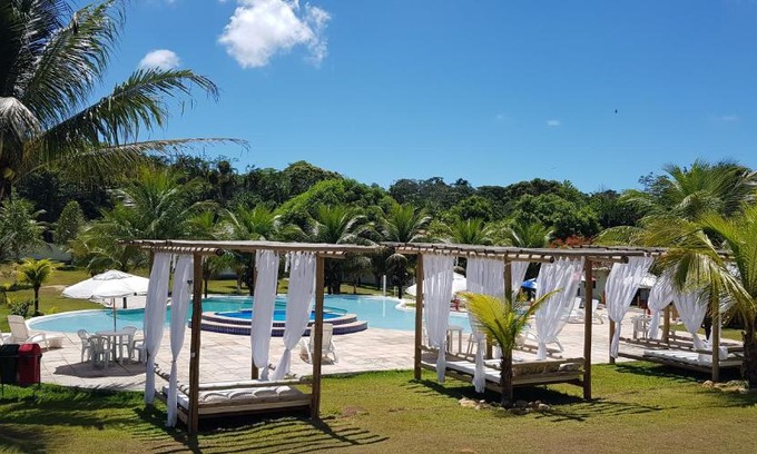 Porto Seguro House | Casa7 RCR Green Field: Nature Retreat with Pool & Breakfast