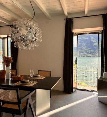 Riva Apartment | Beautiful CasaB Lake Como with Oceanfront Dining & Views