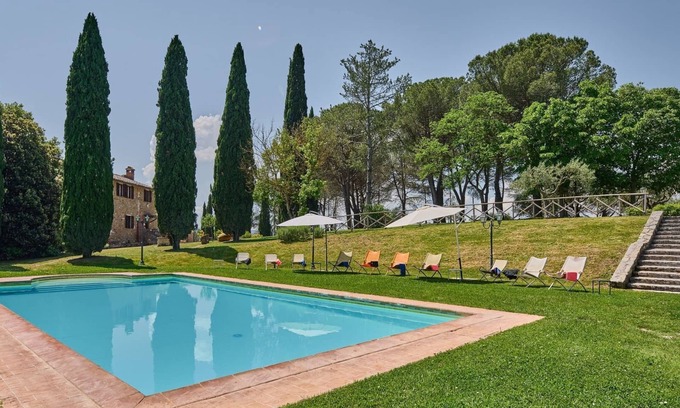 Agello Villa | Discover Casale Conte Jacopo: Poolside Retreat in Umbria