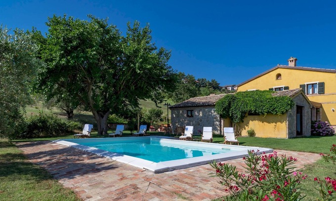 Montecarotto Villa | Unforgettable Stay at Casale Verdicchio with Exclusive Amenities