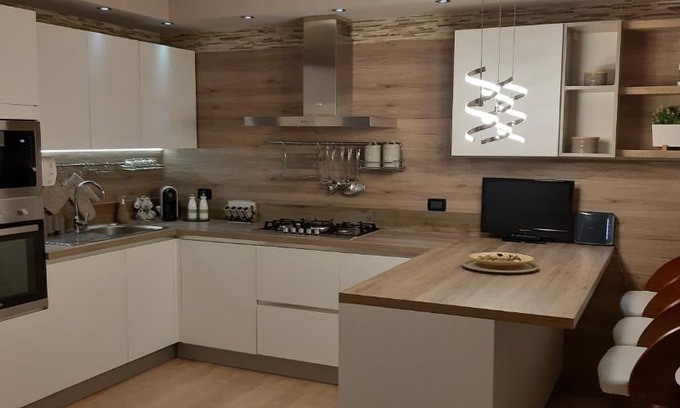 Abano Terme Apartment | Beachfront Casarelax: 4-Star Retreat with Spa & Ocean Views