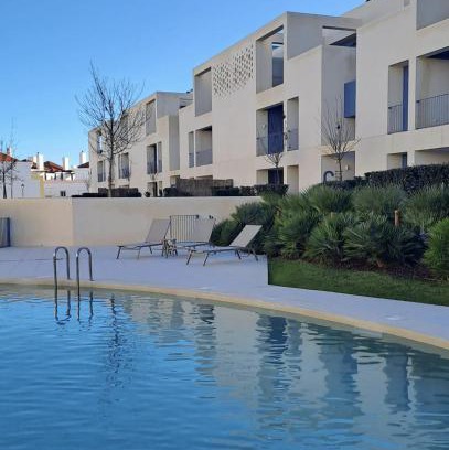 Conceicao e Cabanas de Tavira Apartment | Oceanfront Bliss at Casas do Forte - T2 with Pool Access