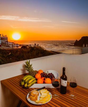 Baiona Apartment | Oceanfront Comfort at Casas do Zé - Family Friendly Getaway