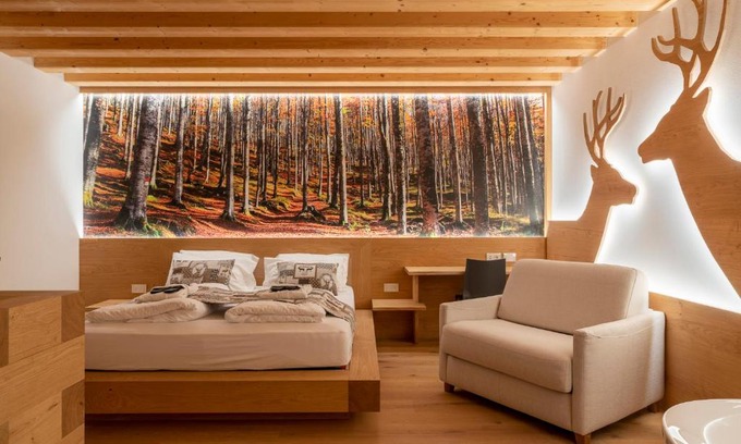 Chies d'Alpago Apartment | Relax at Casera Cal De Mez - Wellness Chalet with Ocean Views