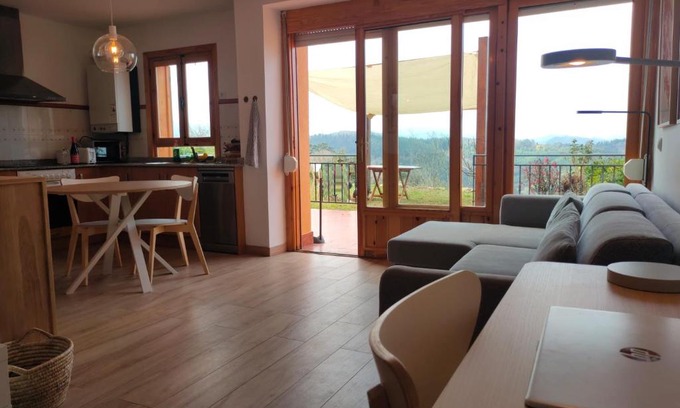 Canales Apartment | Charming Casita Near Comillas with Child-Friendly Amenities