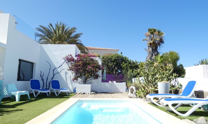 Corralejo House | Discover Casita Maracuya: A Garden By the Sea Awaits