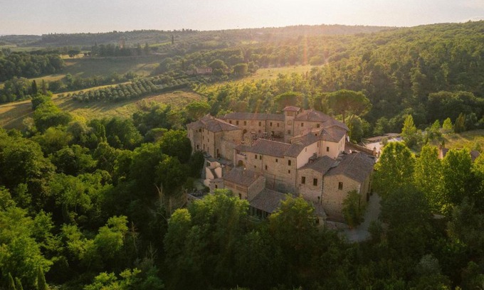 Monastero d'Ombrone Hotel | Elegant Castel Monastero: Oceanfront Escape with Spa & Pool